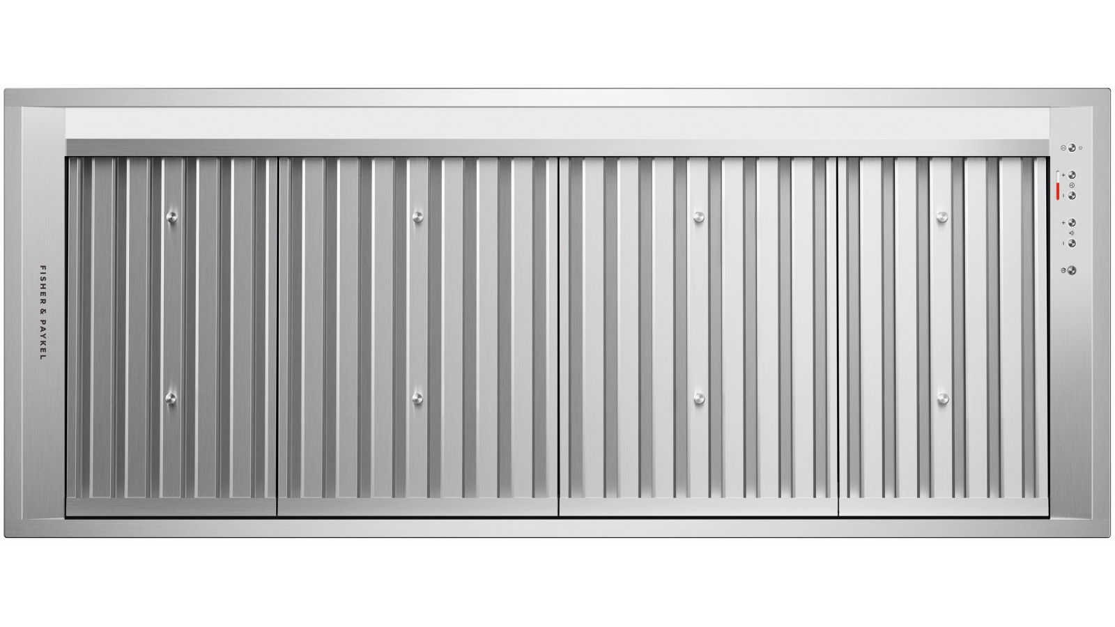 Fisher & Paykel 120cm Series 9 Integrated Insert Wall Rangehood - Stainless Steel