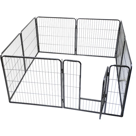 YES4PETS Heavy Duty Pet Playpen Fence - 80cm