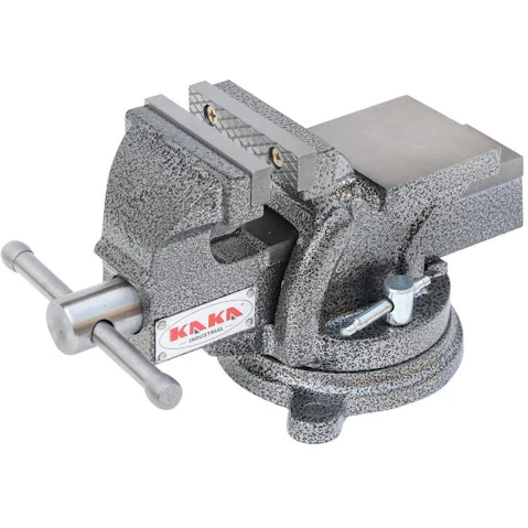 KANG HPS-75 Heavy-Duty Swivel Base Bench Vice with Anvil