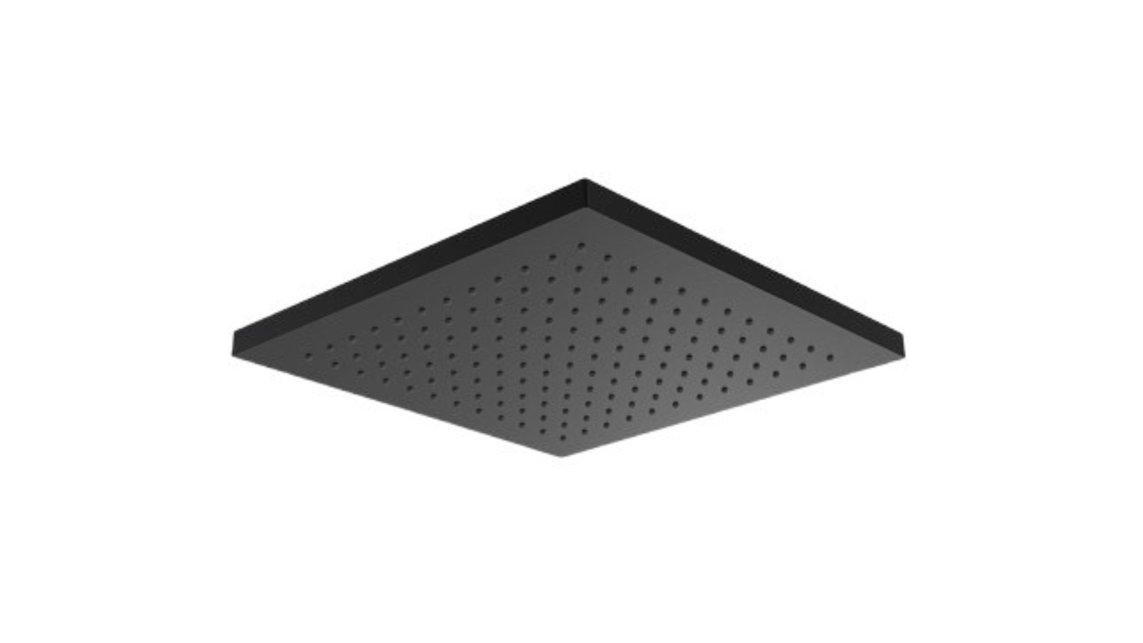 Parisi Quad 300mm ABS Shower Head - Matte Black