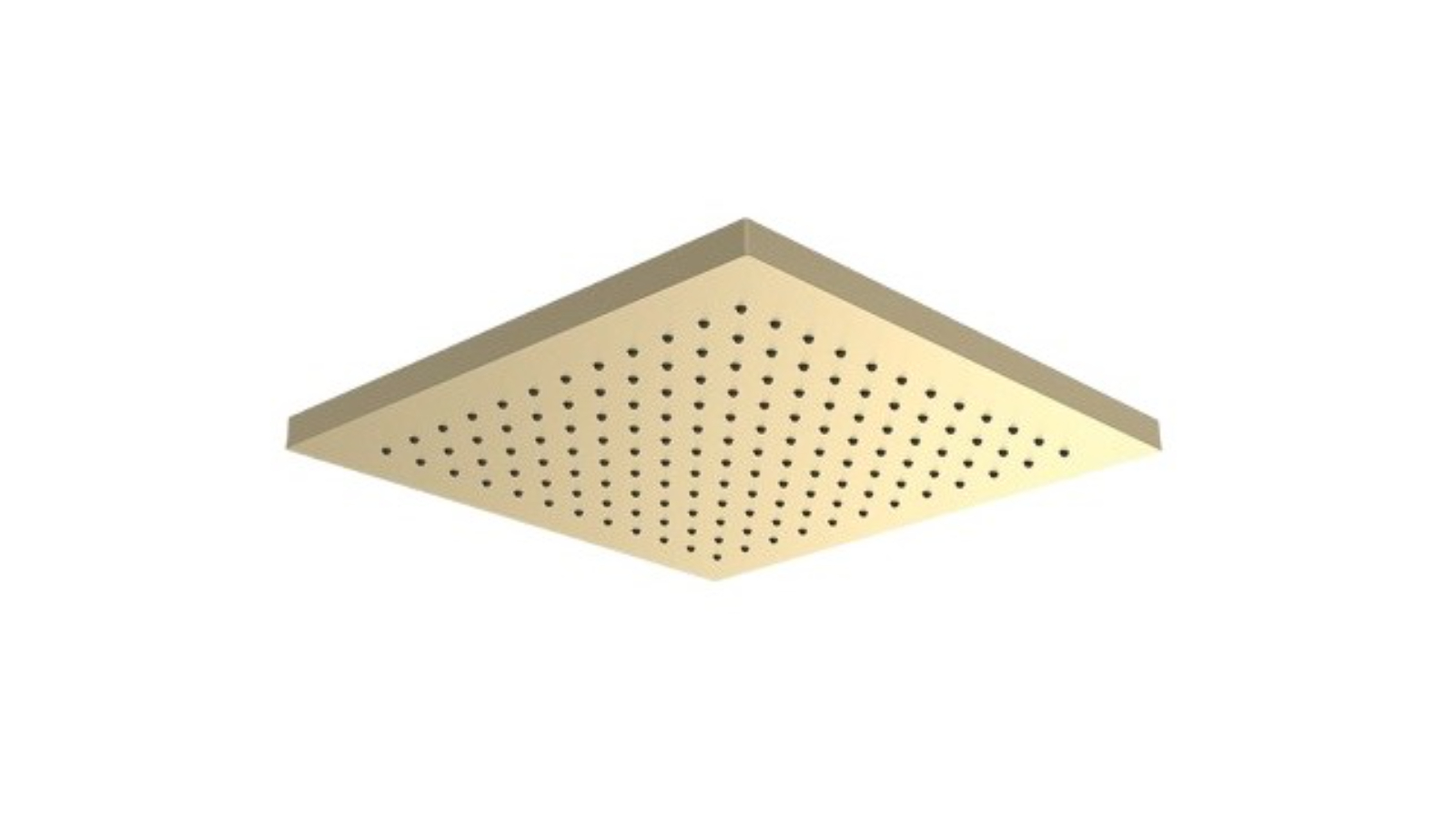 Parisi Quad 300mm ABS Shower Head - Brushed Brass