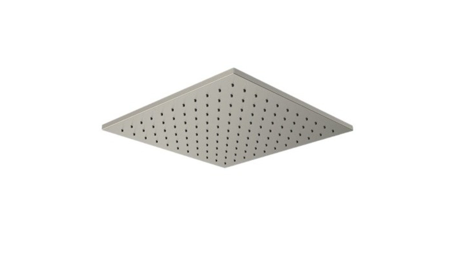 Parisi Quad 300mm Brass Shower Head - Brushed Nickel