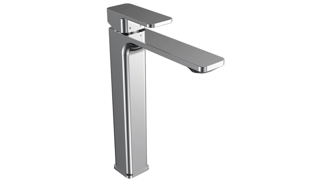 Parisi Quad II High Basin Mixer - Chrome