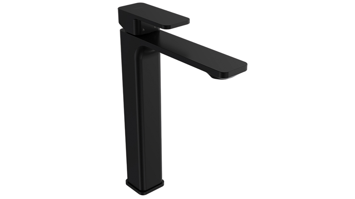 Parisi Quad II High Basin Mixer - Matte Black