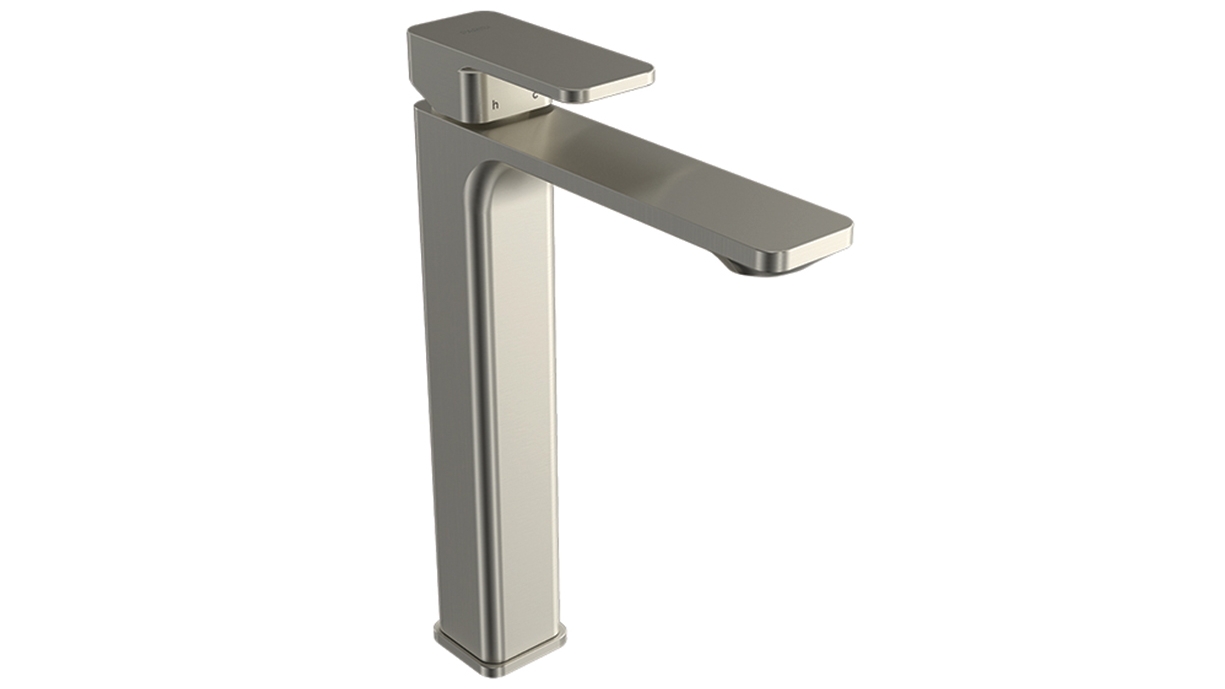 Parisi Quad II High Basin Mixer - Brushed Nickel