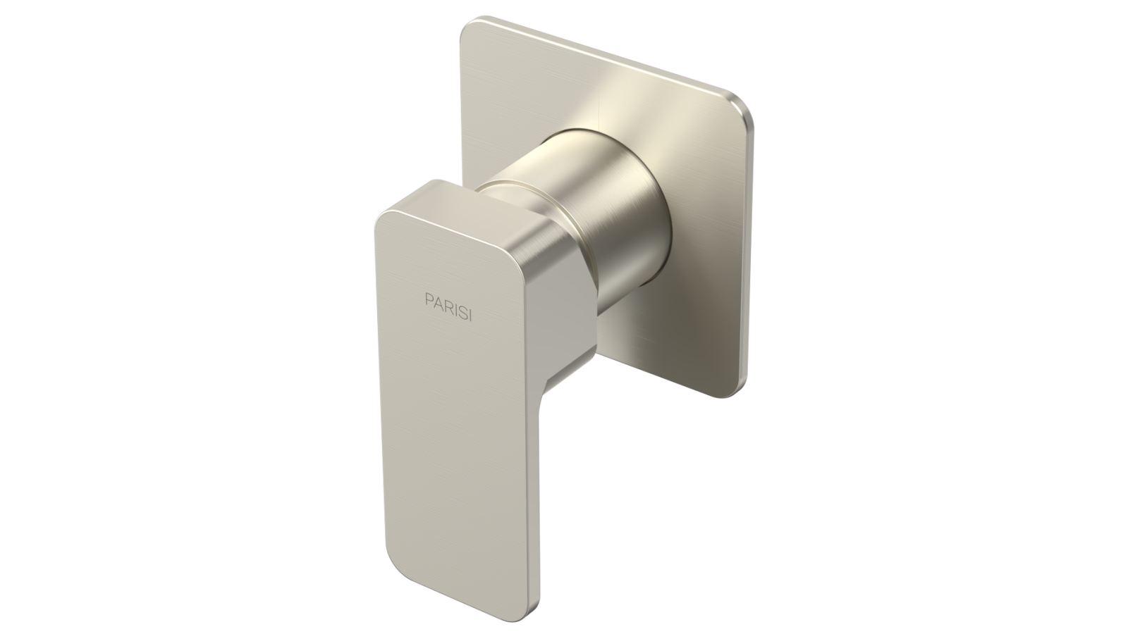 Parisi Quad II Wall Mixer - Brushed Nickel
