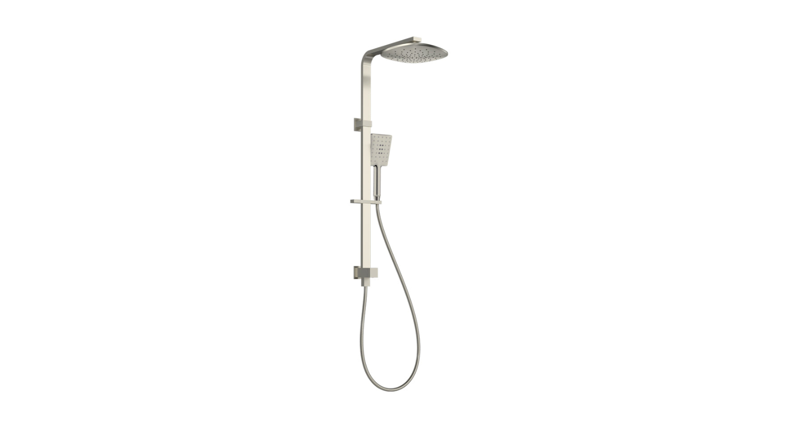 Parisi Quad II Twin Shower System - Brushed Nickel