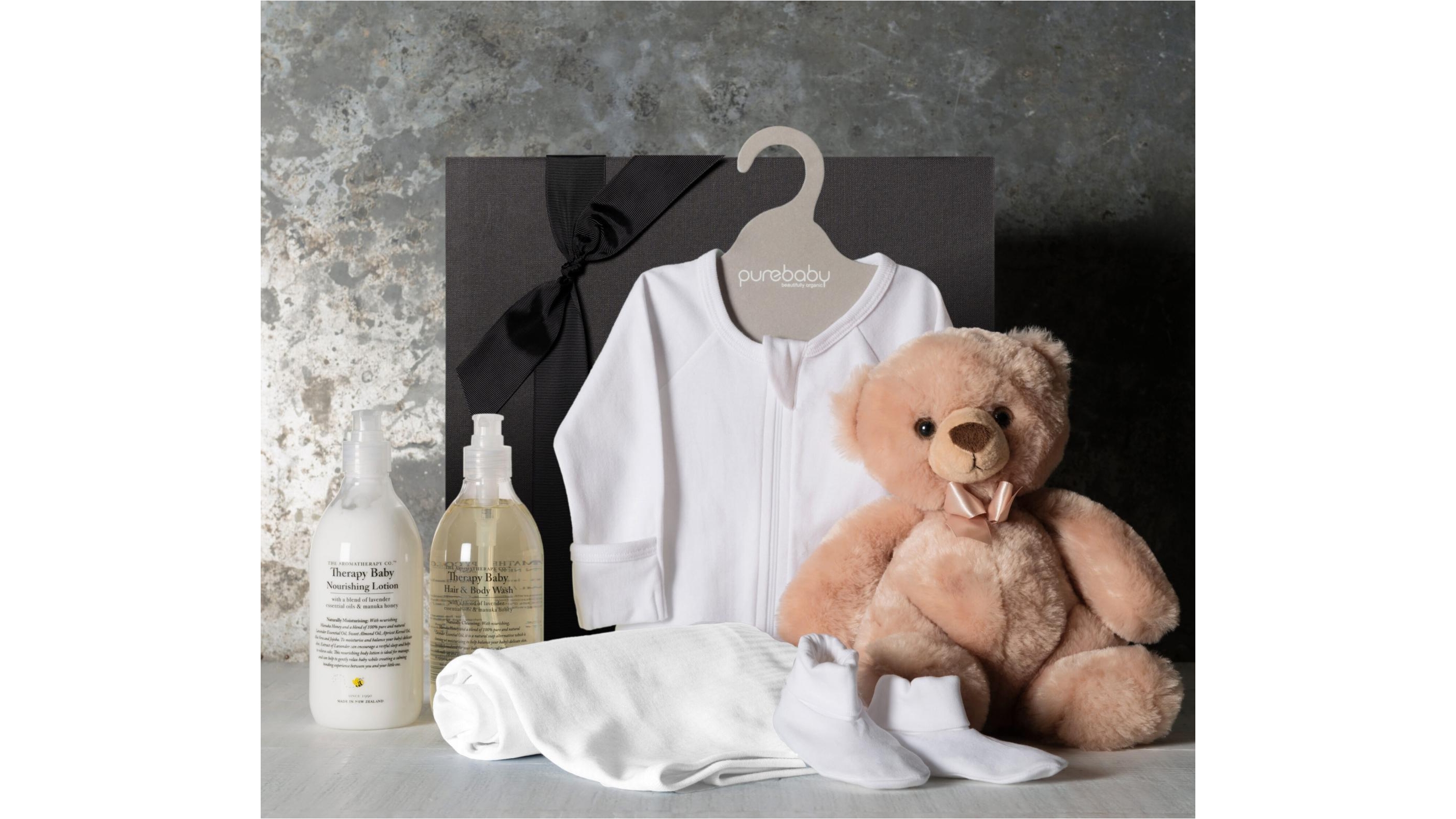 Gourmet Basket Classic Bedtime Baby Hamper