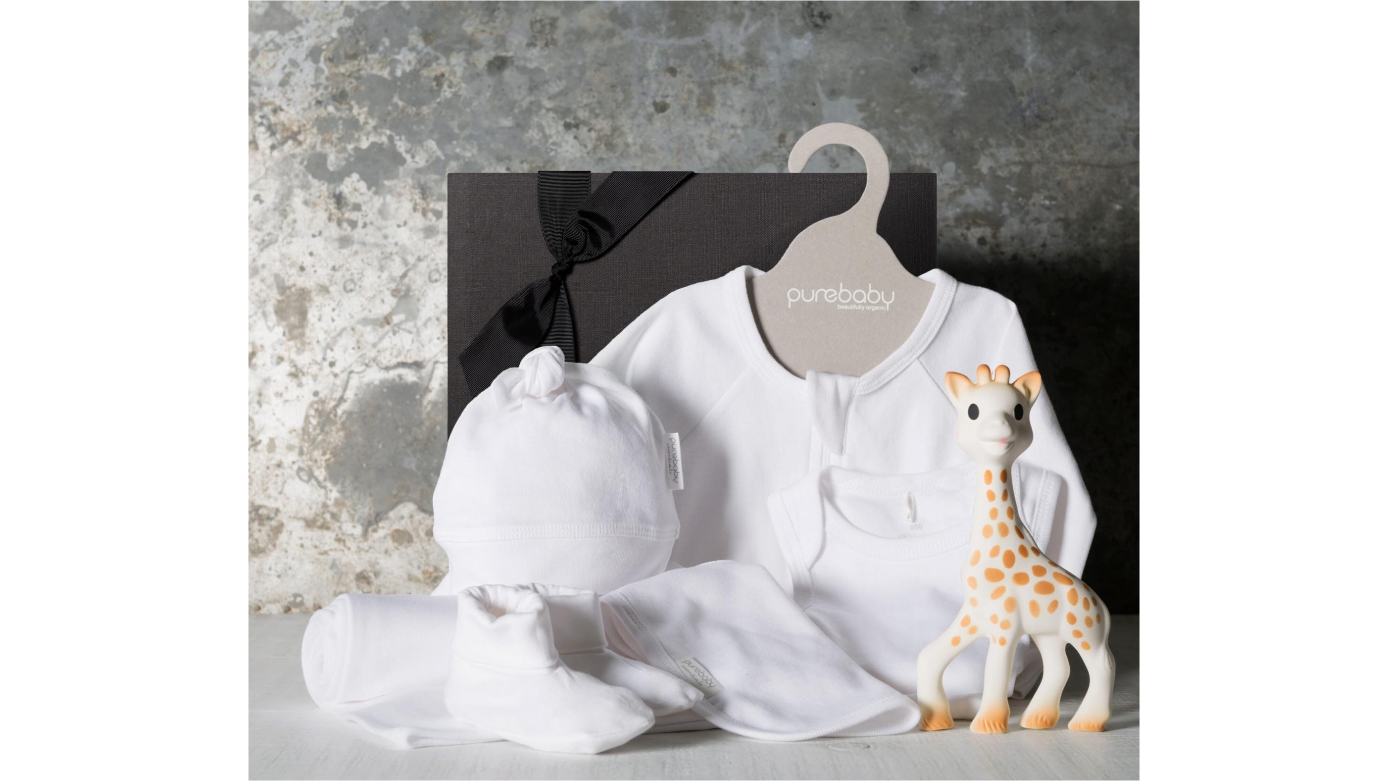 Gourmet Basket Welcome To The World Baby Hamper