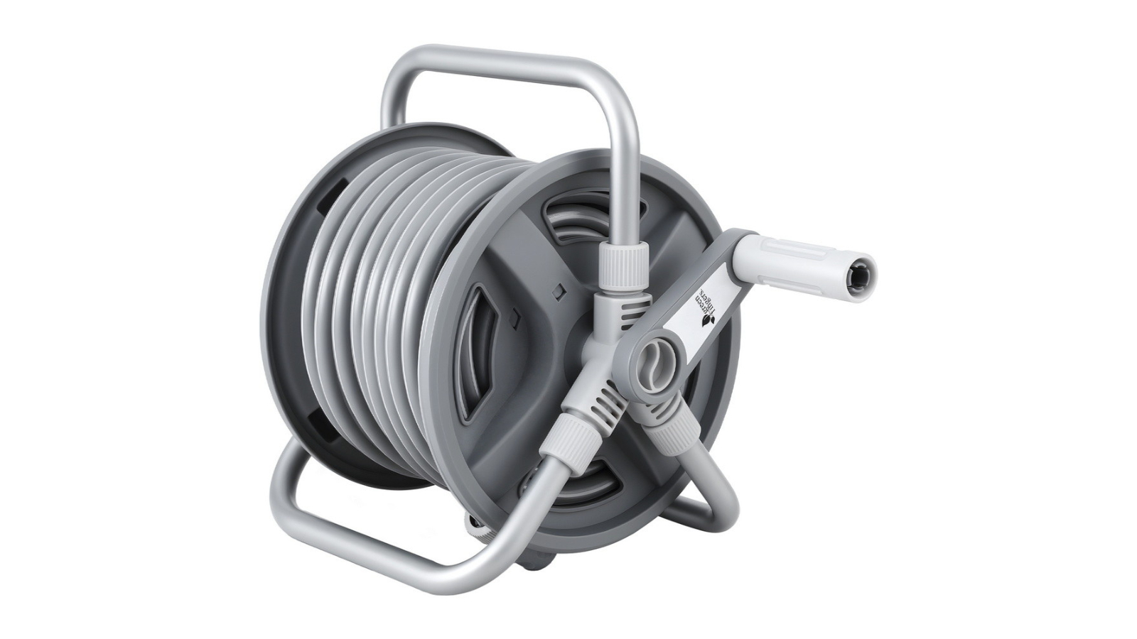 Green Fingers 20metre Retractable Garden Hose Reel Heavy Duty Auto Rewind