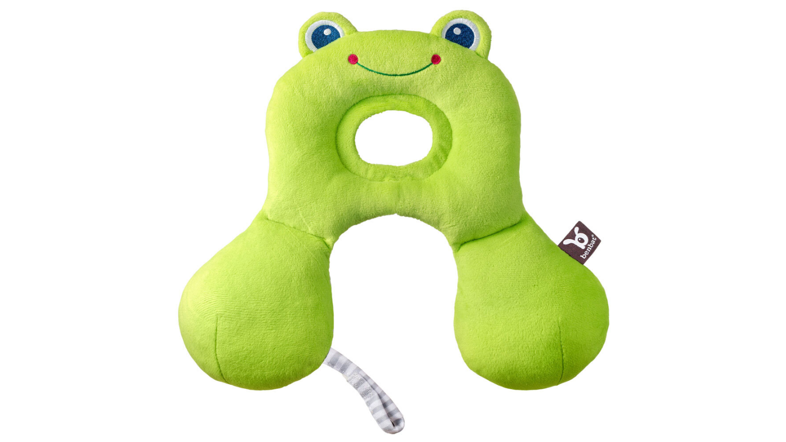Benbat Total Support Headrest Car Seat Frog Pillow - 0-12 month