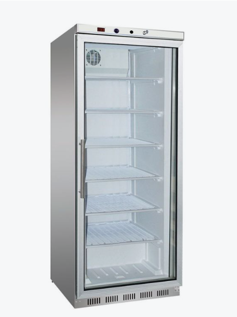 Thermaster HF600GS-S Commercial Display Freezer with Glass Door