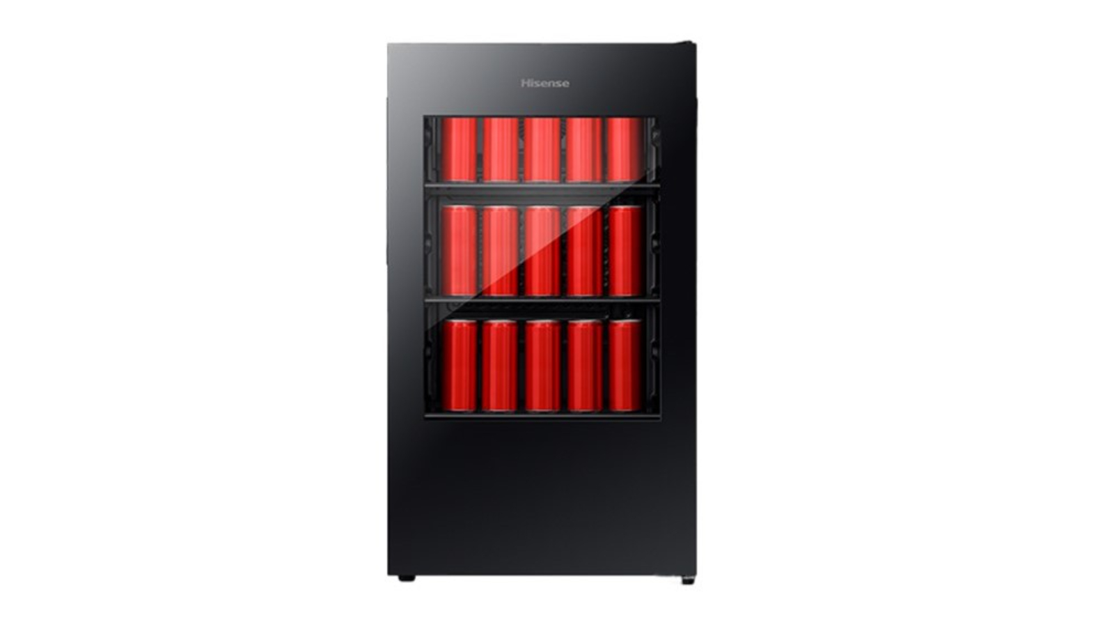 Hisense 113 Can Beverage Cooler - Black