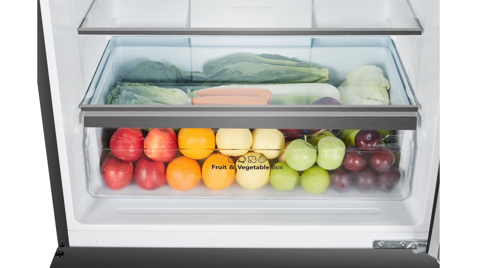 Hisense 482L PureFlat Bottom Mount Fridge with Water Dispenser Black