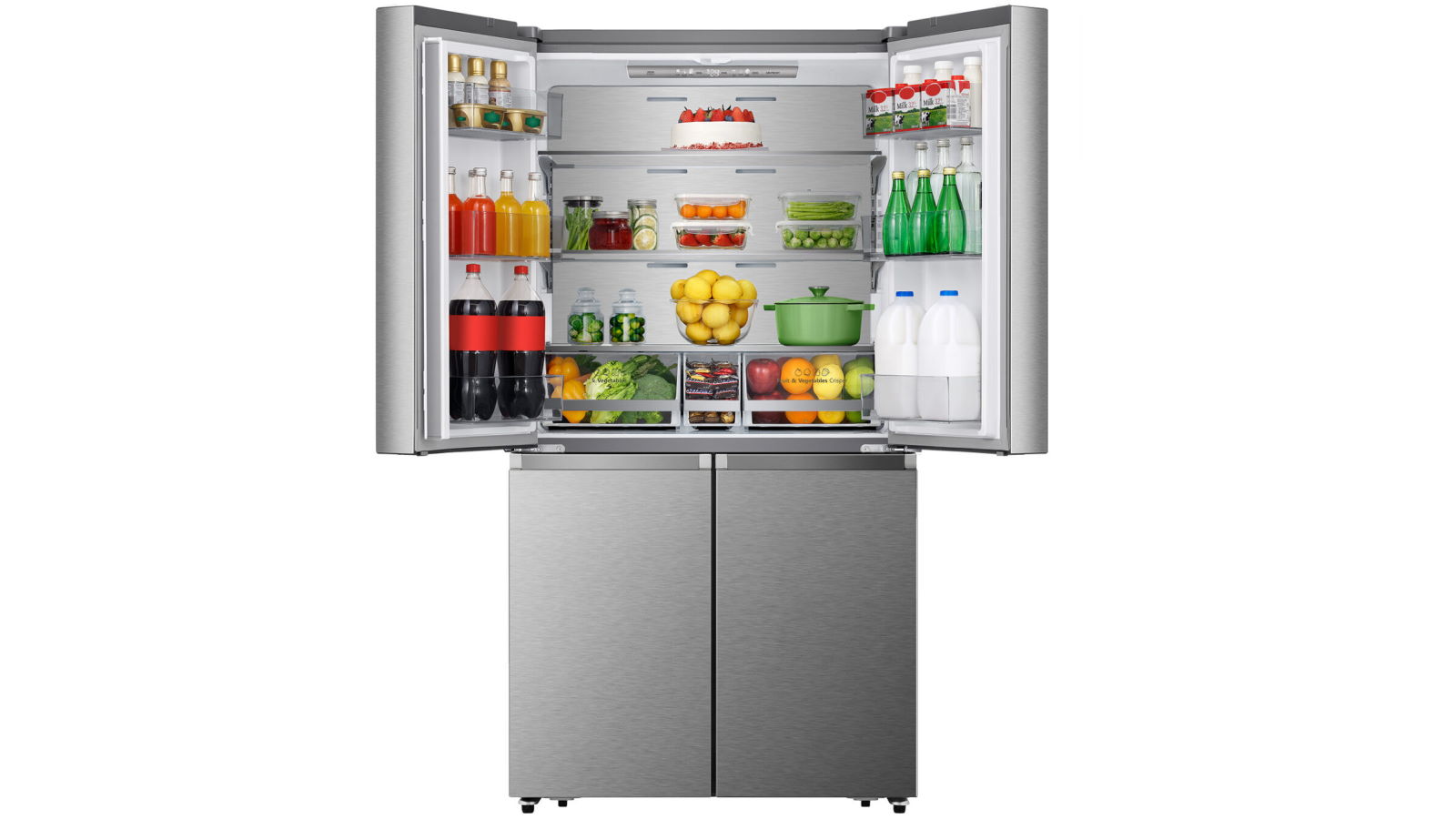 Hisense 609L PureFlat French Door Fridge Harvey Norman