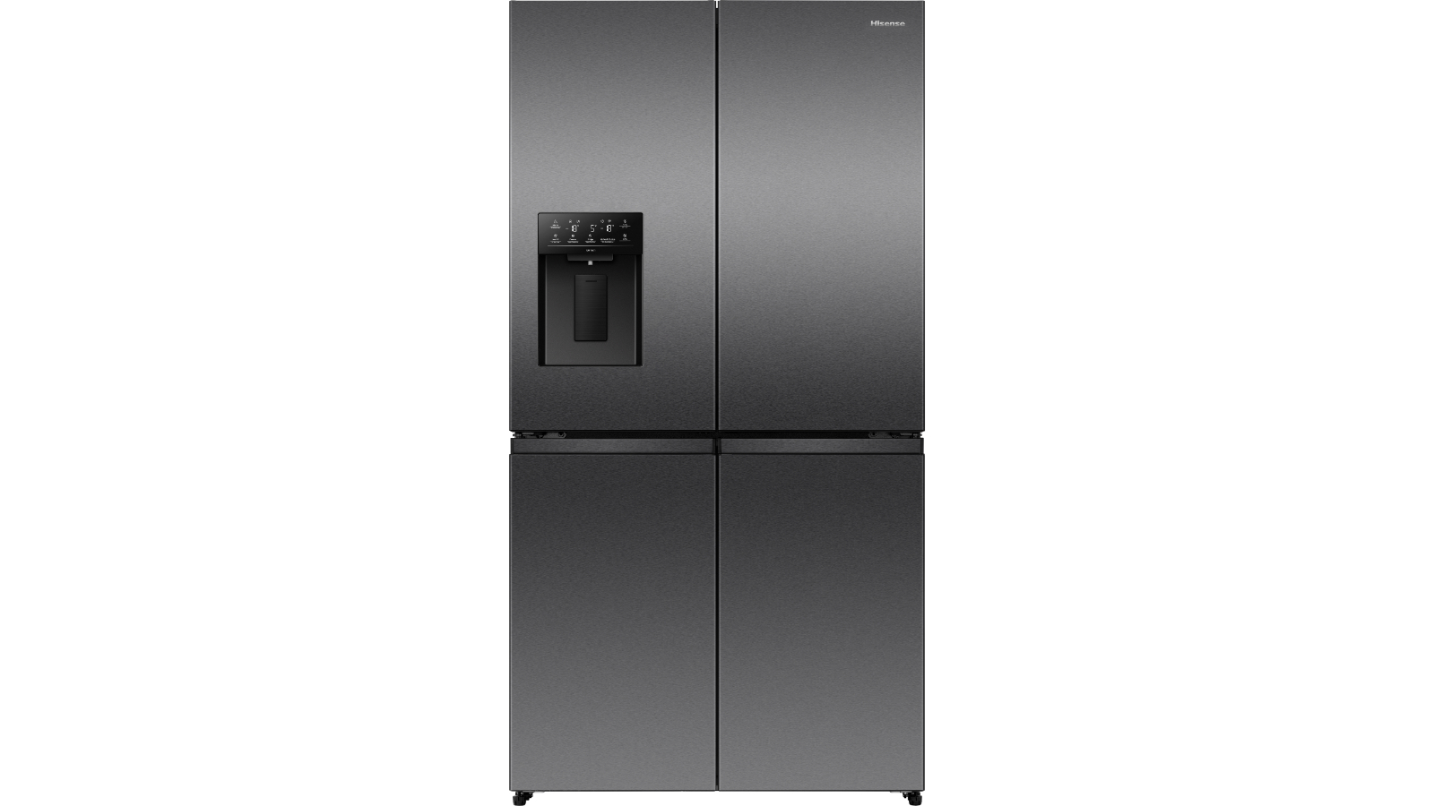 Hisense 640L PureFlex French Door Fridge - Dark Stainless Steel