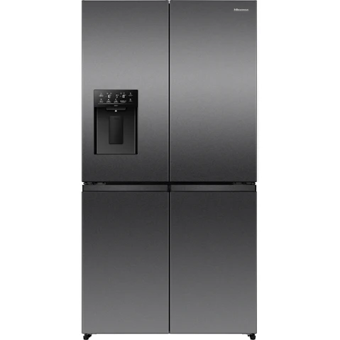 Hisense 640L PureFlex French Door Fridge - Dark Stainless Steel