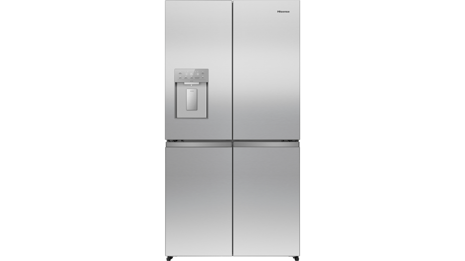 Hisense 640L PureFlex French Door Fridge - Stainless Steel