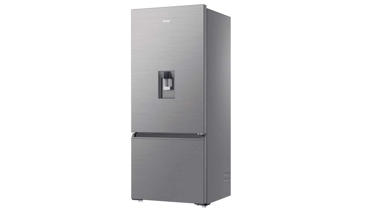 Haier 433L Bottom Mount Fridge with Water Dispenser Satina Harvey