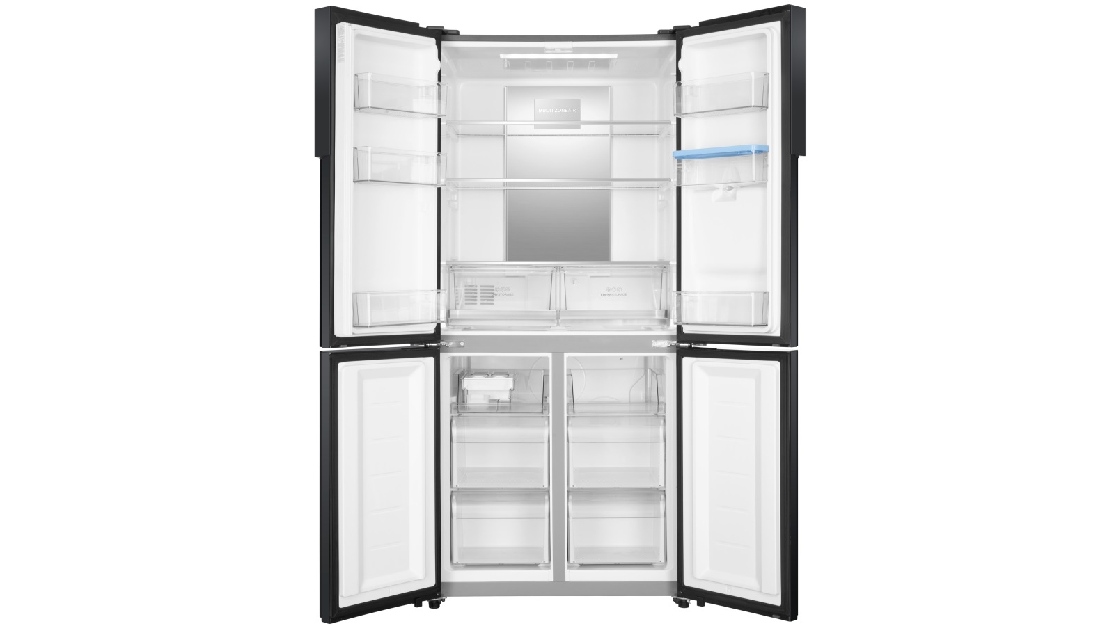 haier 466l quad door fridge