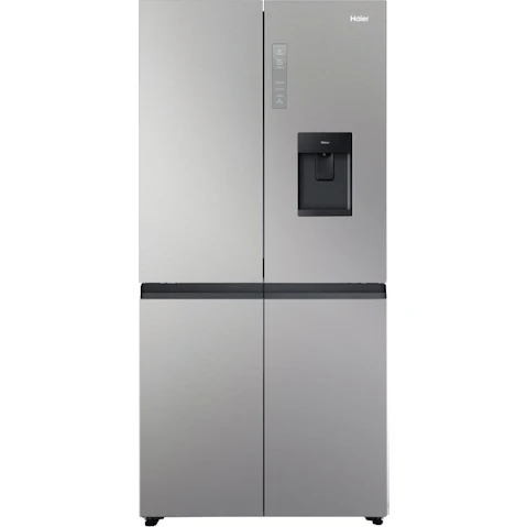 Haier 508L Quad Door Fridge with Water Dispenser - Satina