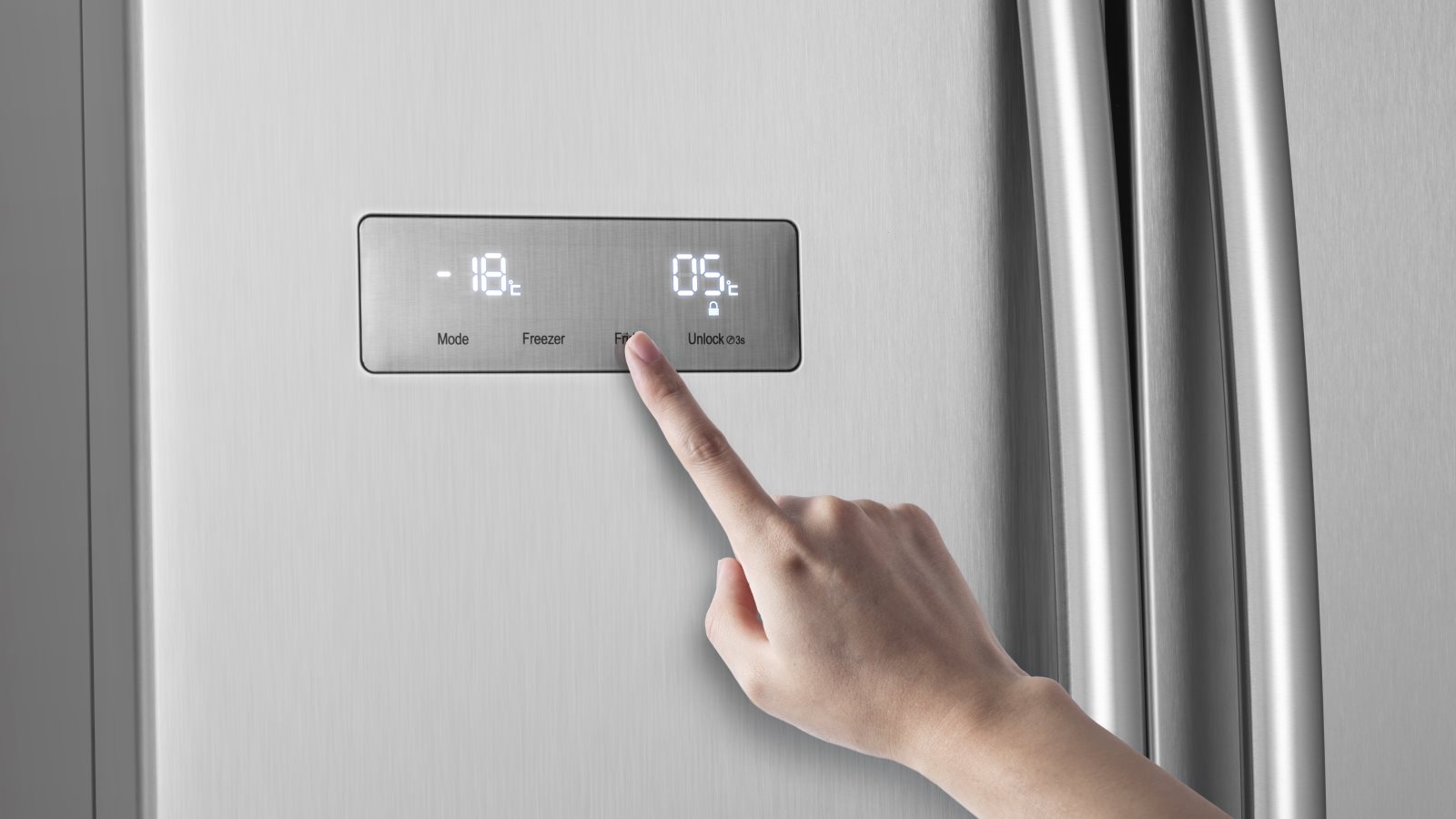 Hisense 578L Side By Side Fridge with Water Dispenser Stainless Steel