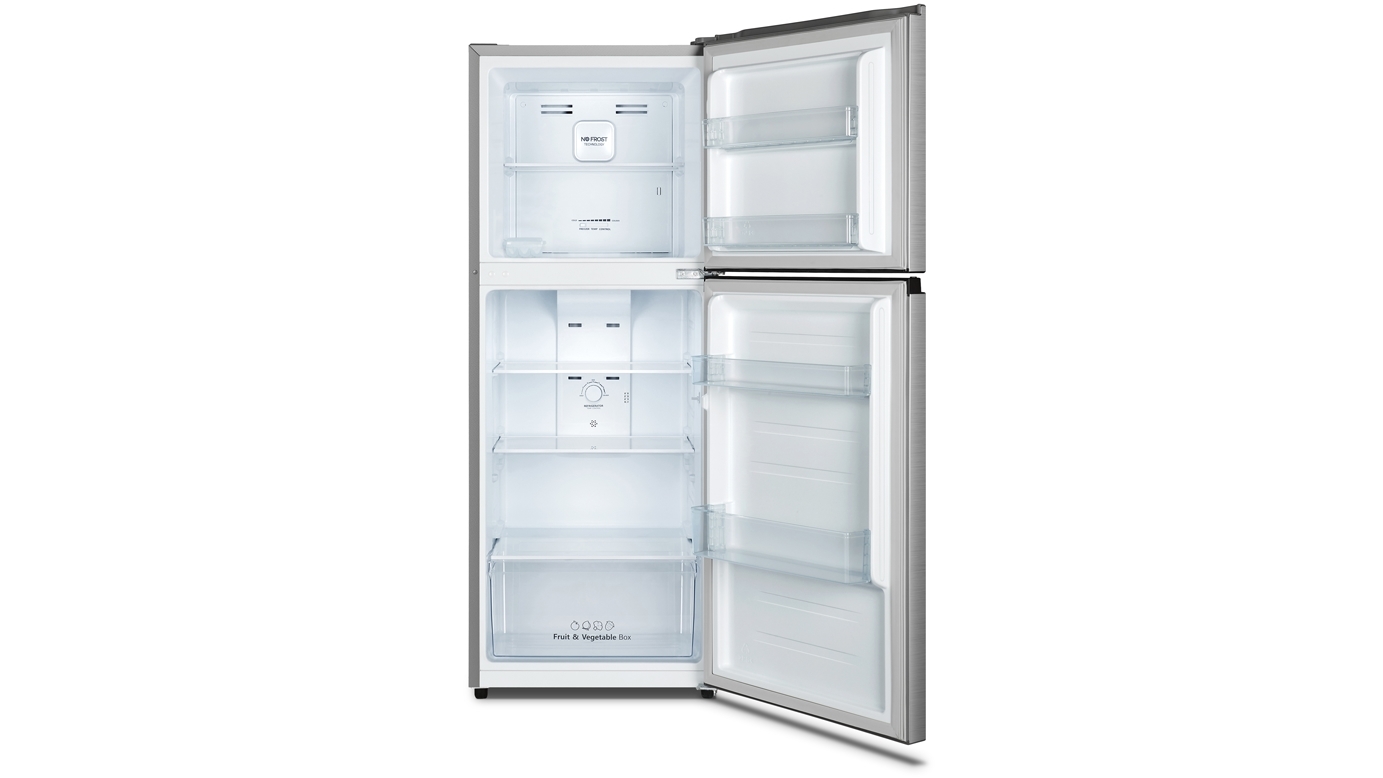 Hisense 205L Top Mount Fridge Stainless Harvey Norman
