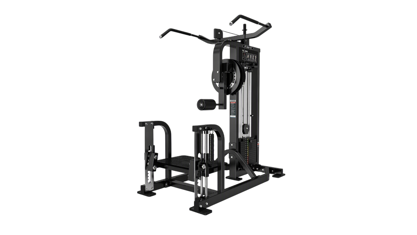 Fitness Hero Reload Multi-Hip and Glute Pin Loaded Machine - Matte Black