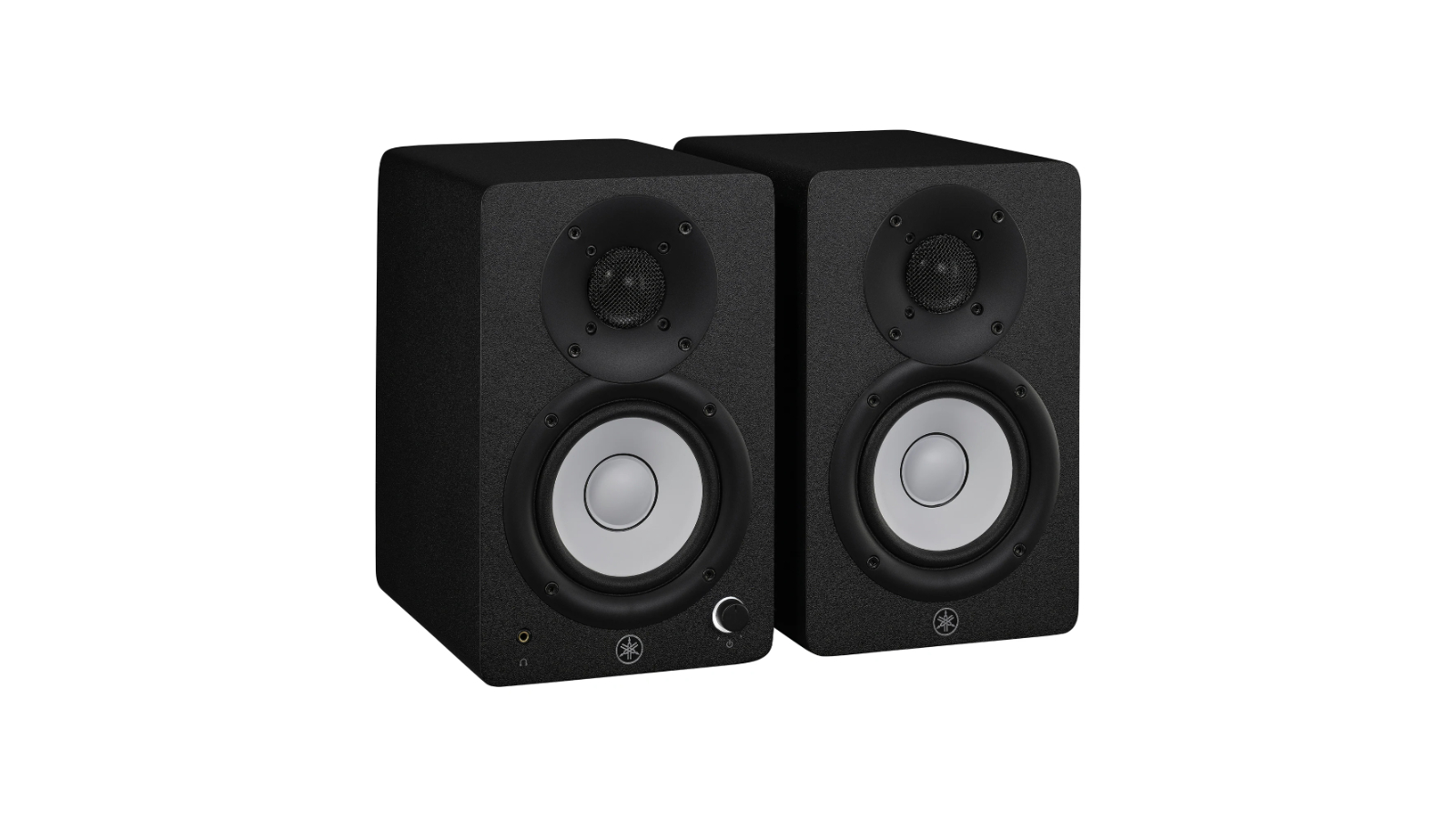 Yamaha HS4 B Compact 2-Way Powered Bass-Reflex Type 4.5inch Studio Monitor Pair Speaker - Black