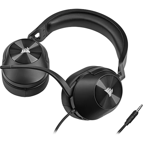 Corsair HS55 Stereo Gaming Headset - Black
