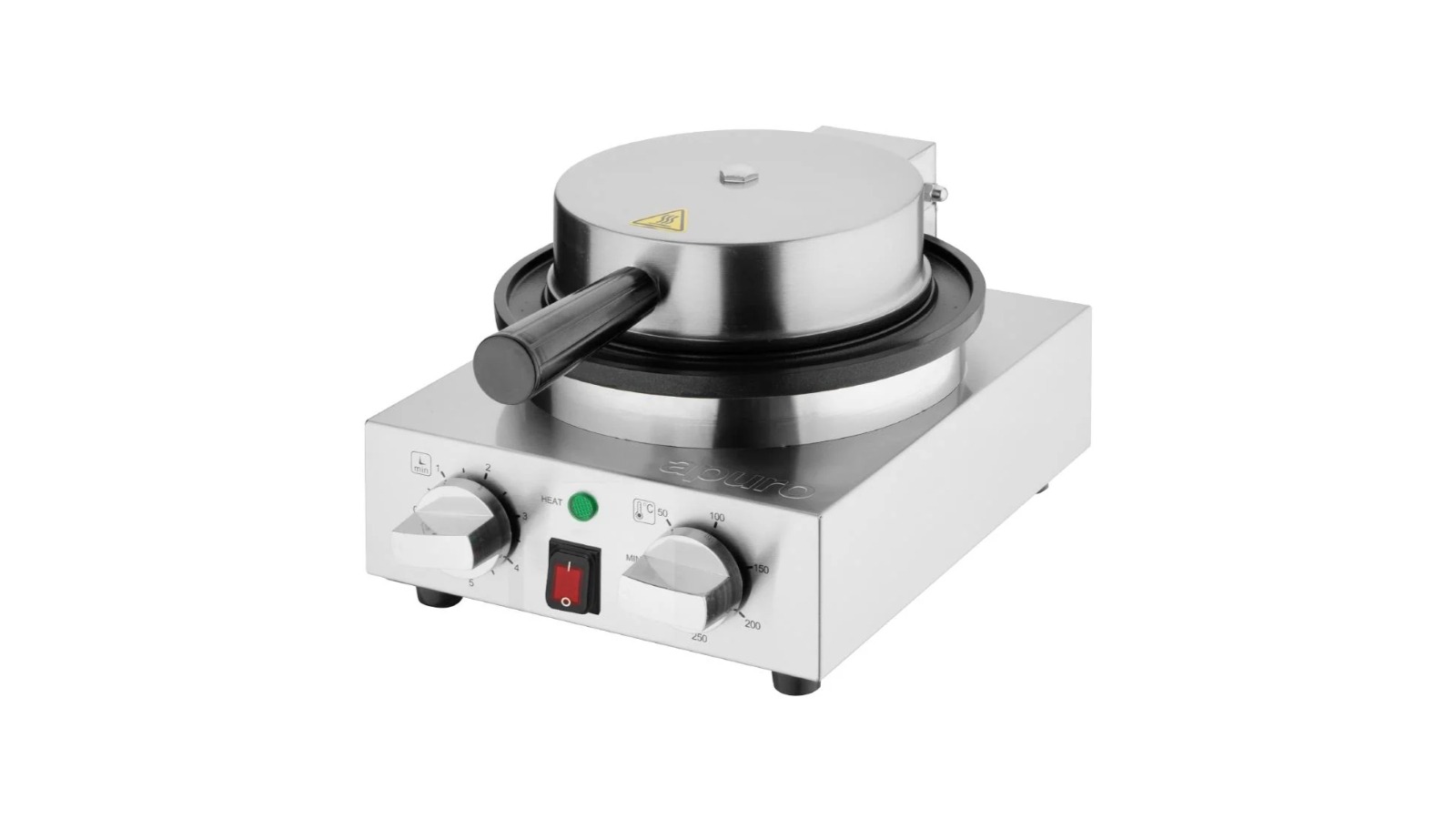 Apuro Round Belgian Waffle Maker