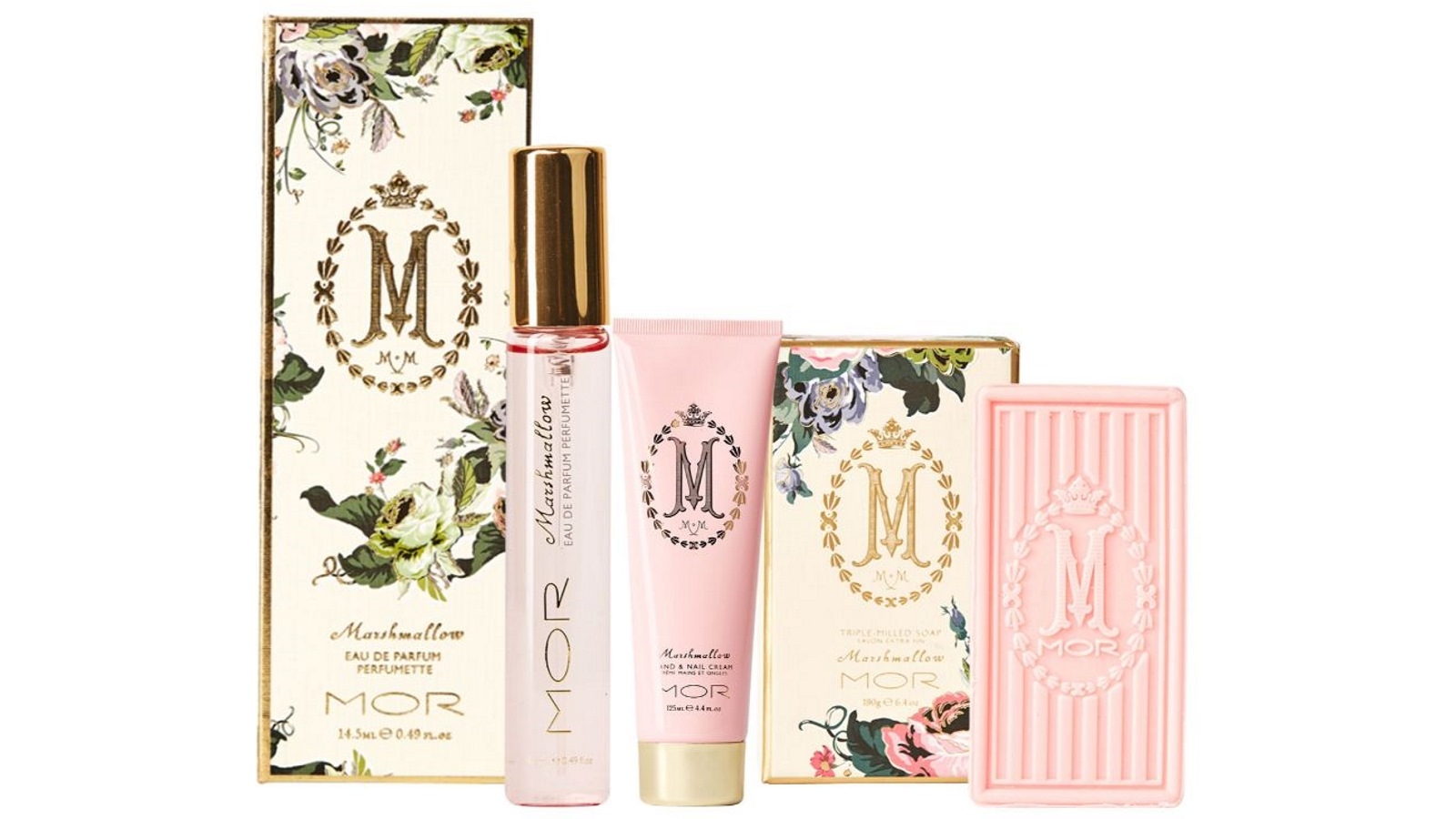MOR Hand Cream,Soap and Perfume - Marshmallow