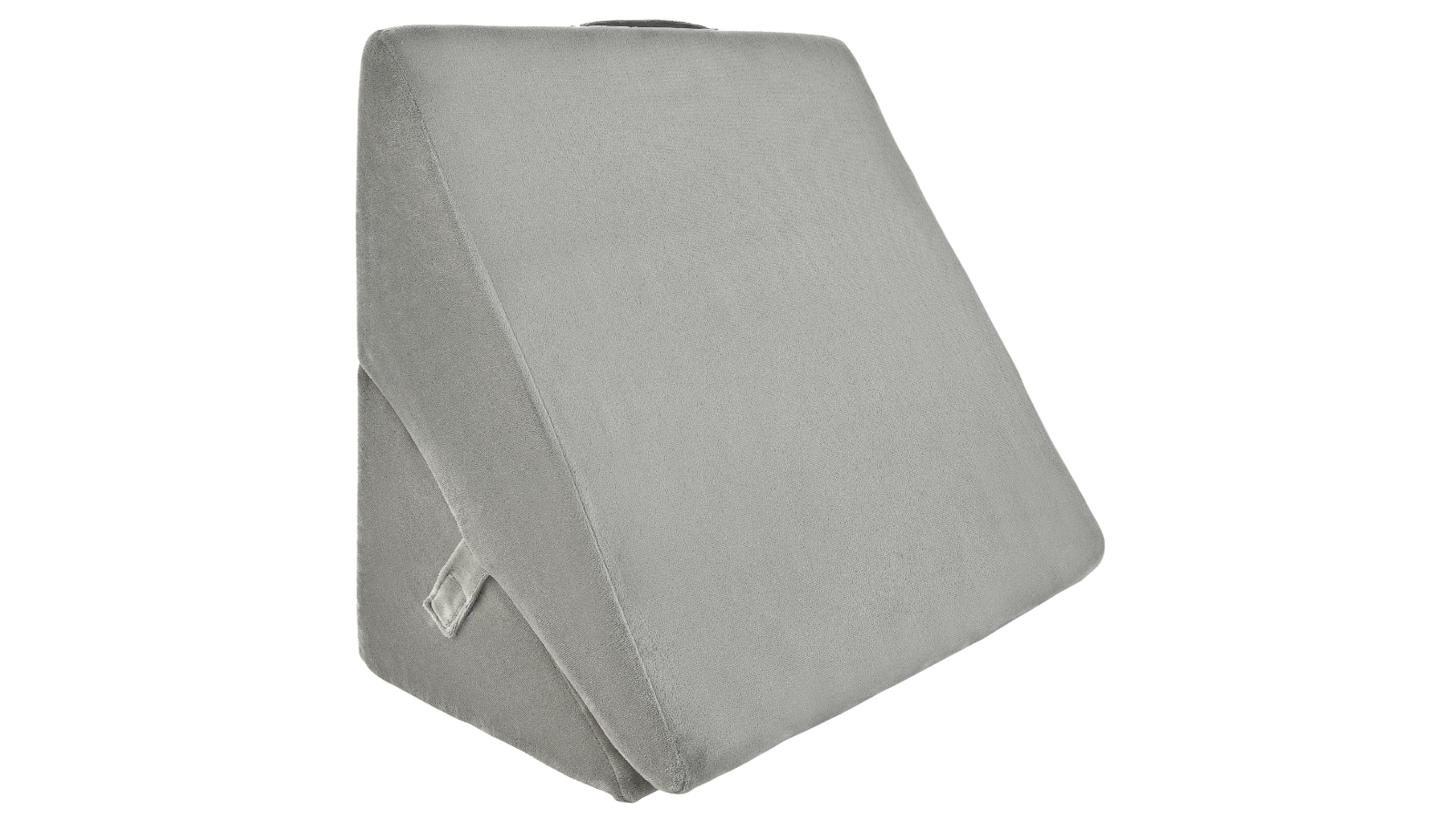 Costway Adjustable Memory Foam Bed Wedge Pillow - Grey