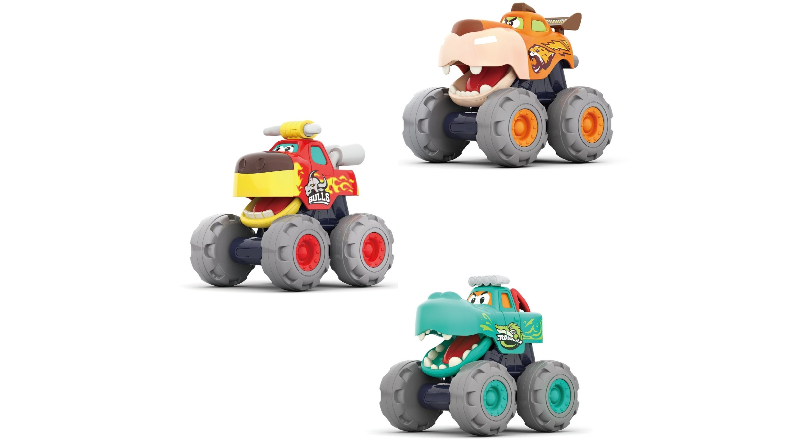Hola Set of 3 Monster Truck