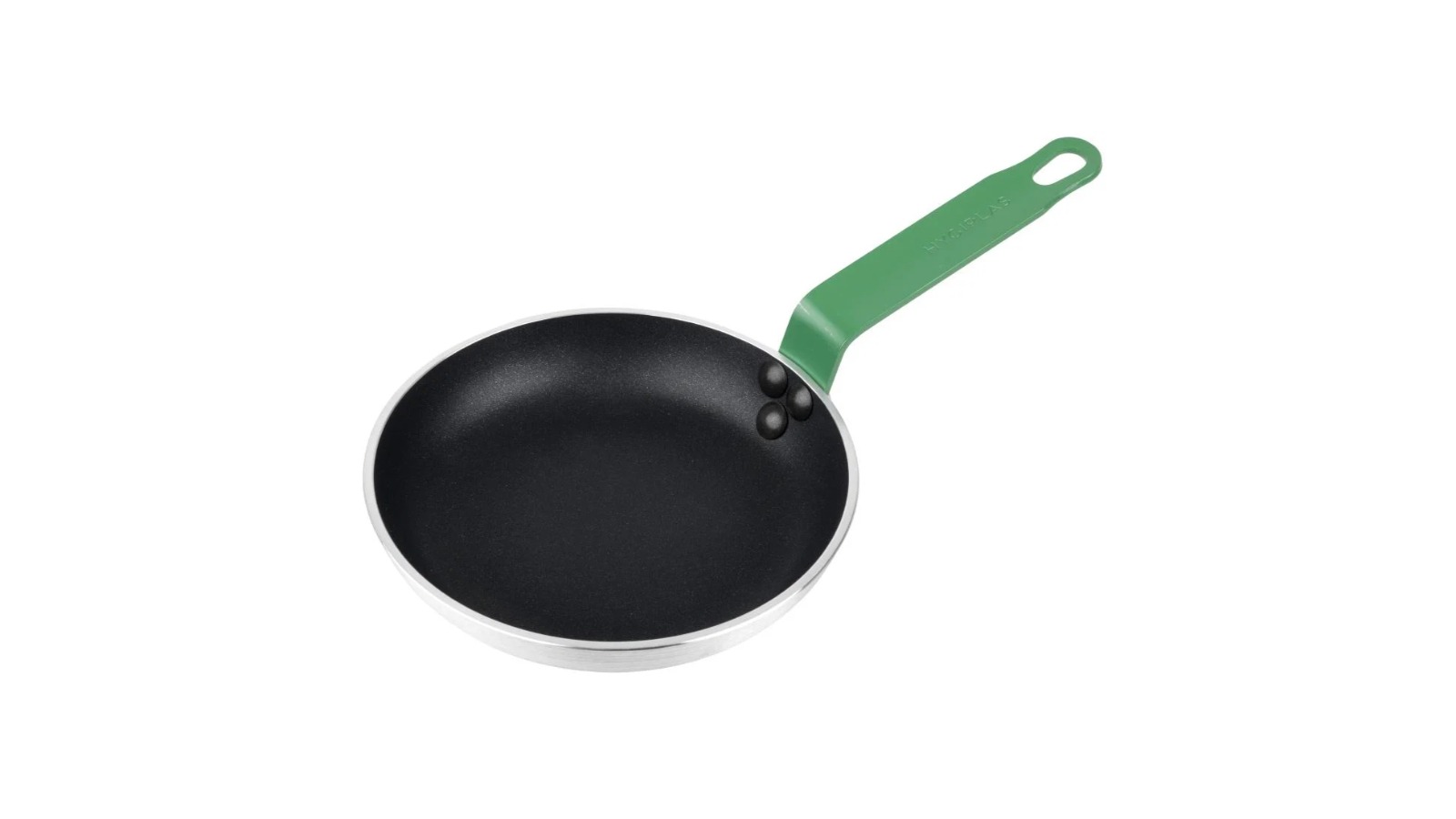 Hygiplas Green Aluminium Non-Stick Platinum Plus Frying Pan - 20cm