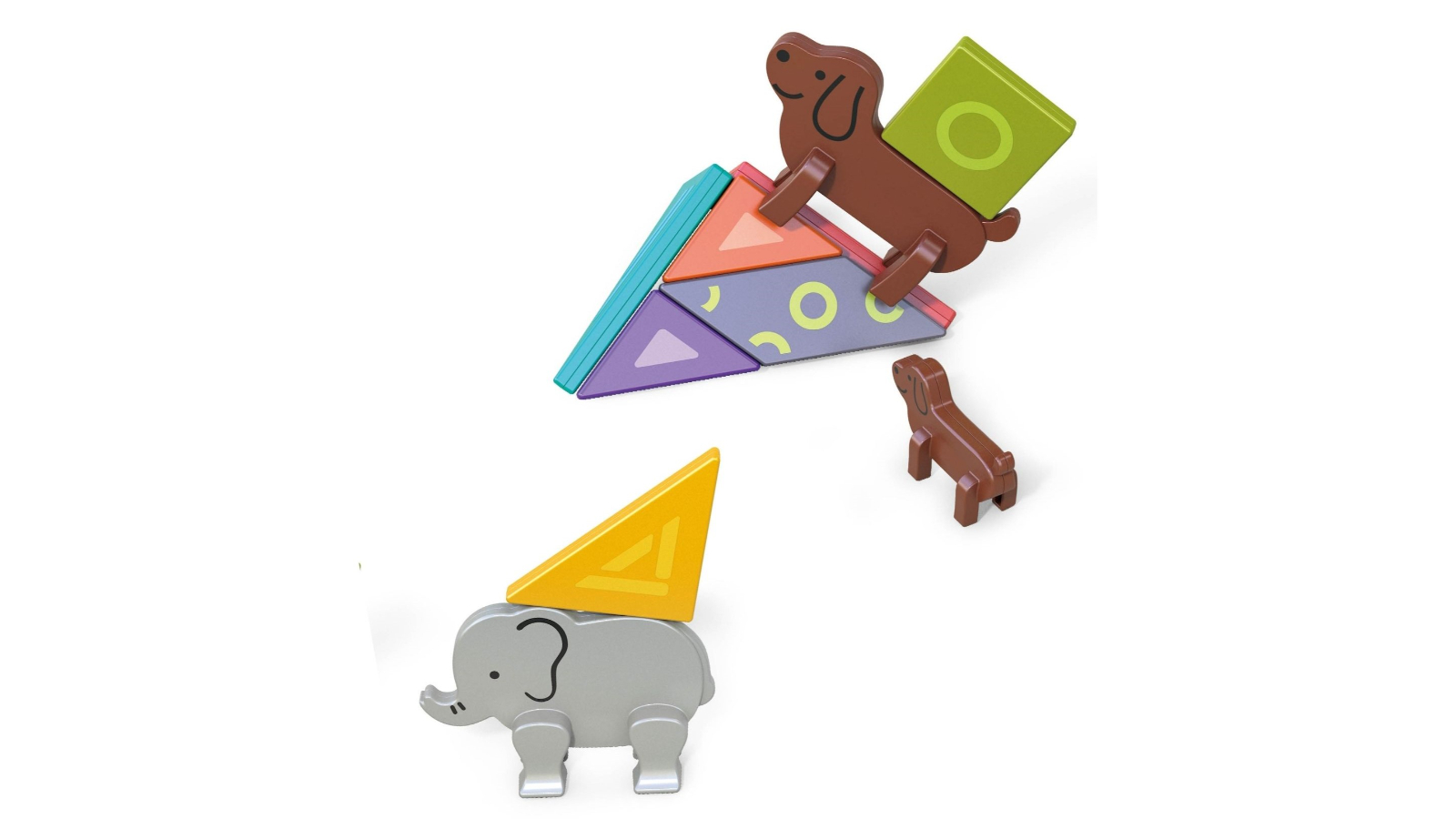 Hola Magnetic Animal Tangram Puzzle