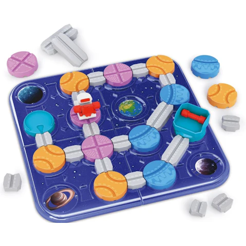 Hola Explore Planets Path Planning Puzzle