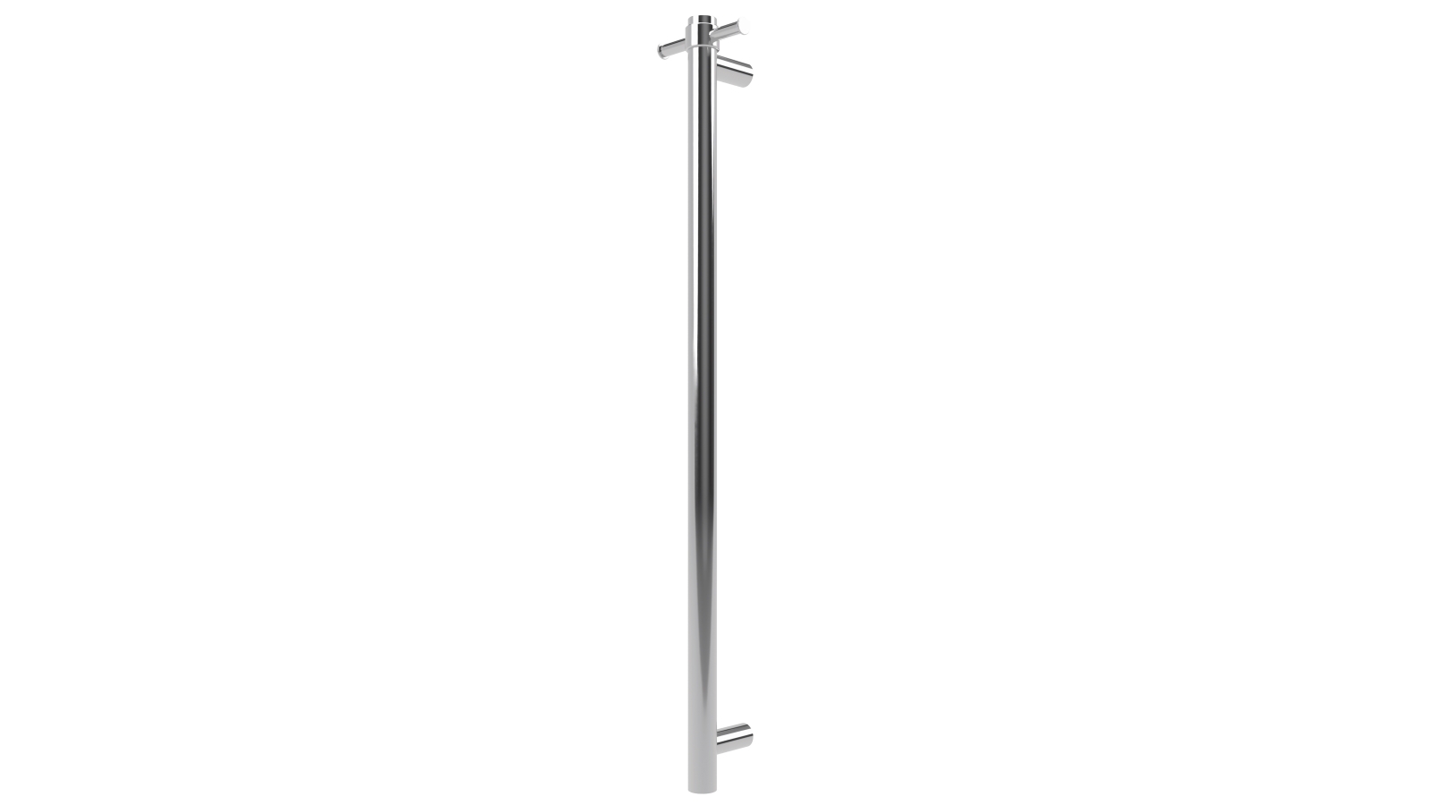 Warmtech Vertical Bar Heated Towel Rail - Polished | Harvey Norman