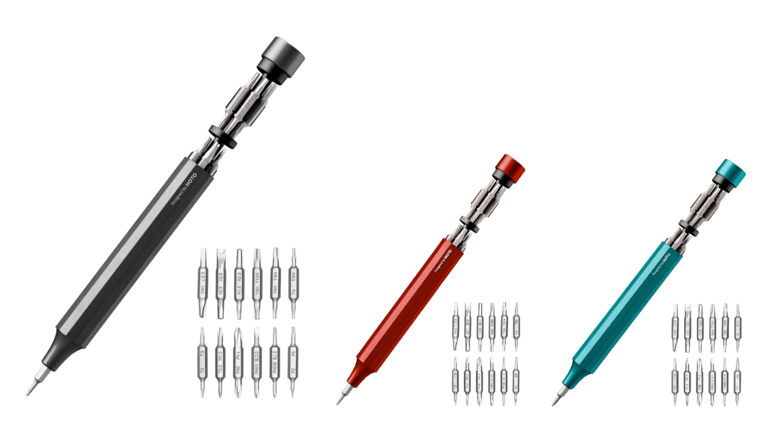Hoto Manual Precision Screwdriver Pen Pocket Tool