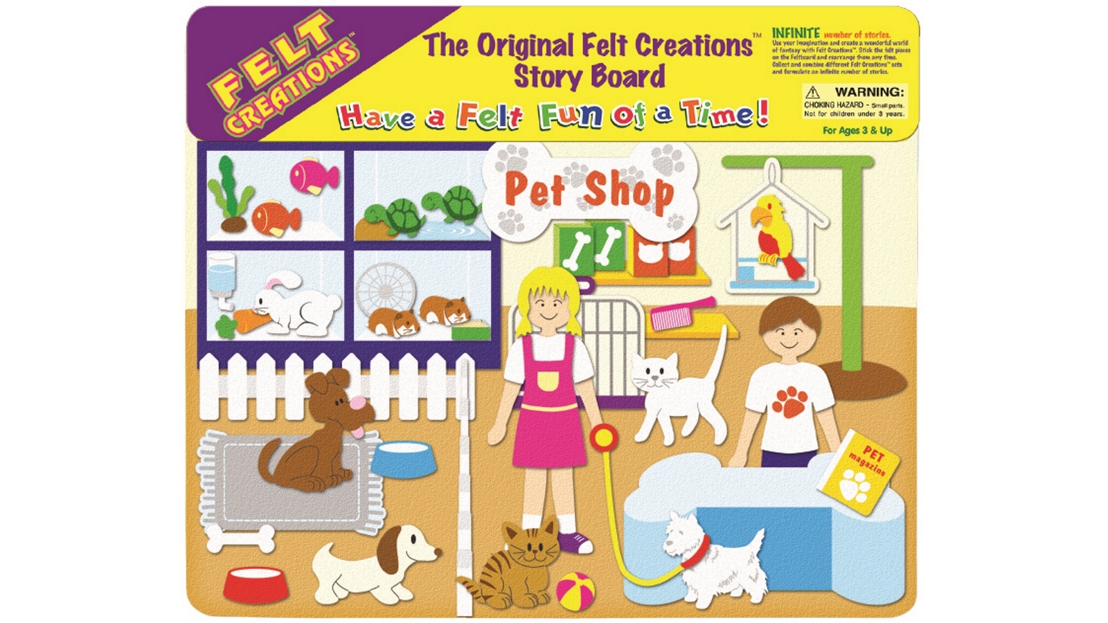 Felt Creations Pet Shop