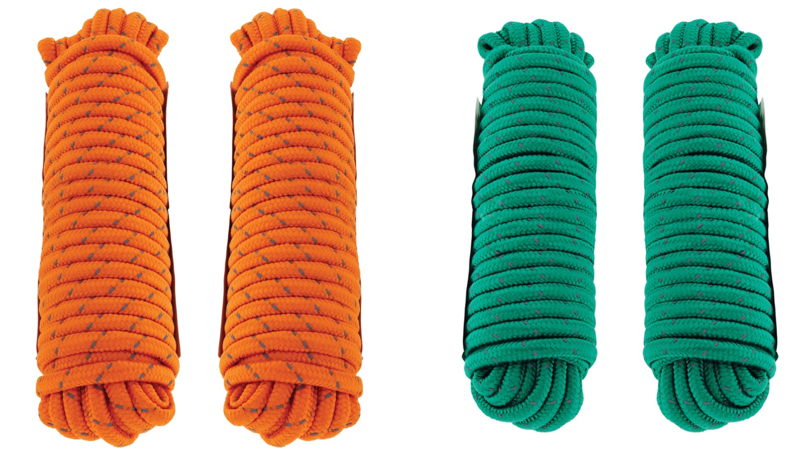 Hulk 4x4 2 Piece Durable Hi-Vis Reflective Rope