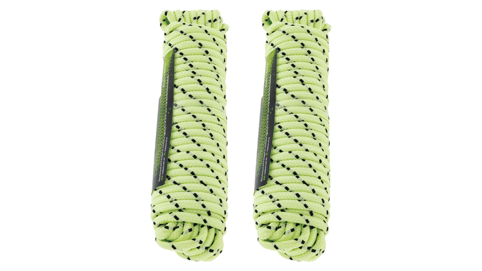 Hulk 4x4 2 Piece Durable Reflective Glow Rope - Yellow