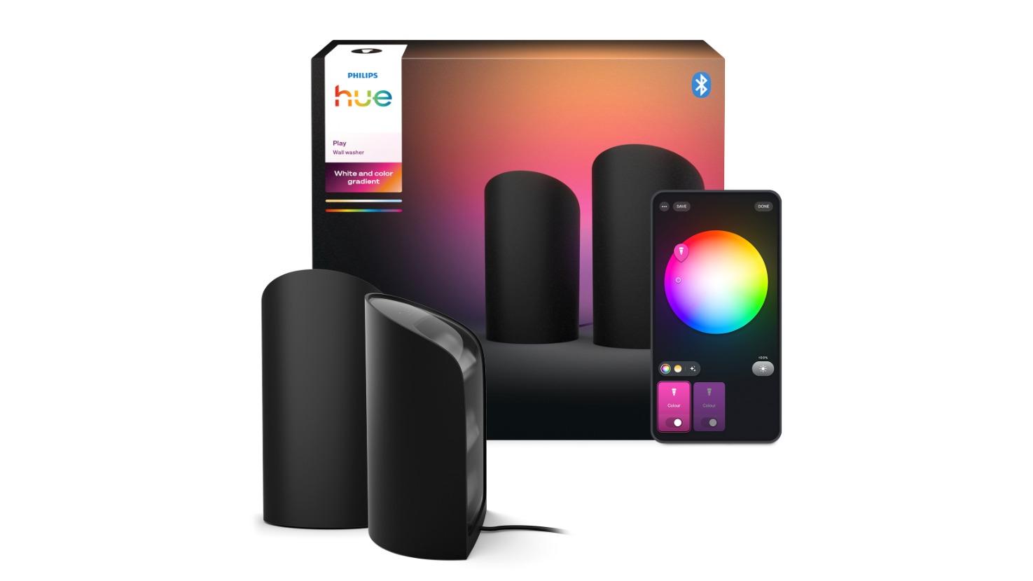 Philips Pack of 2 Hue Gradient Play Wall Washer
