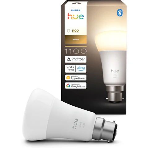 Philips Hue 9.5W A60 B22 V2 White Ambiance Bulb