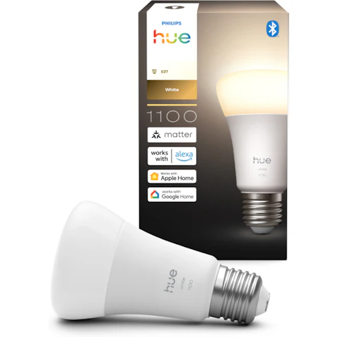 Philips Hue 9.5W A60 E27 V2 White Bulb