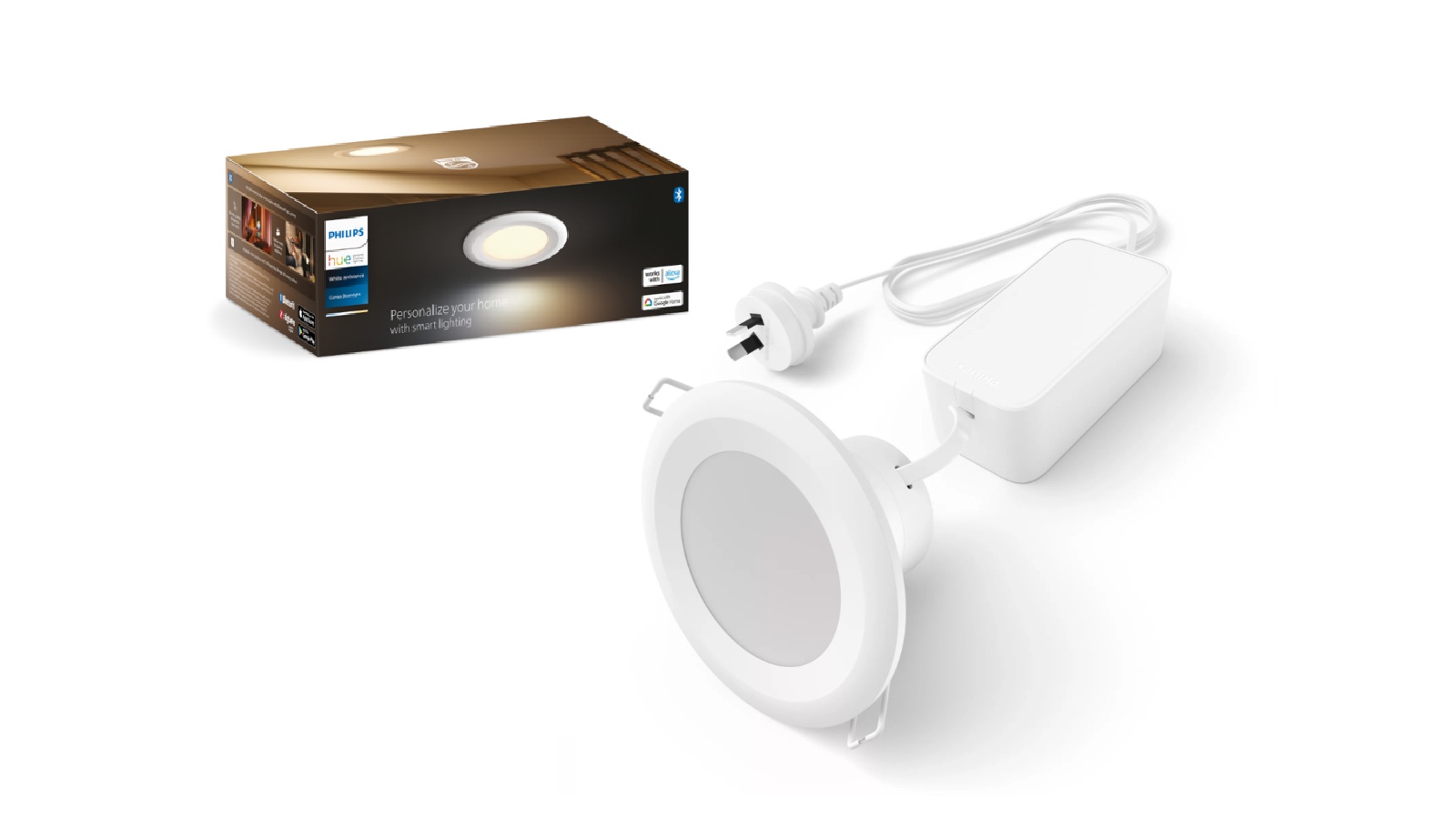 Philips Hue V2 White Ambiance Garnea Downlight - 9cm