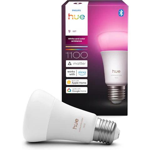 Philips Hue 11W A60 E27 V2 White Ambiance Bulb