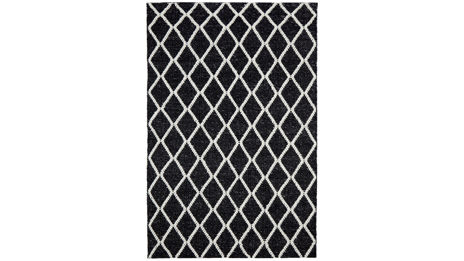 The Weave Studio Ollie Black Rug - 225 x 155cm