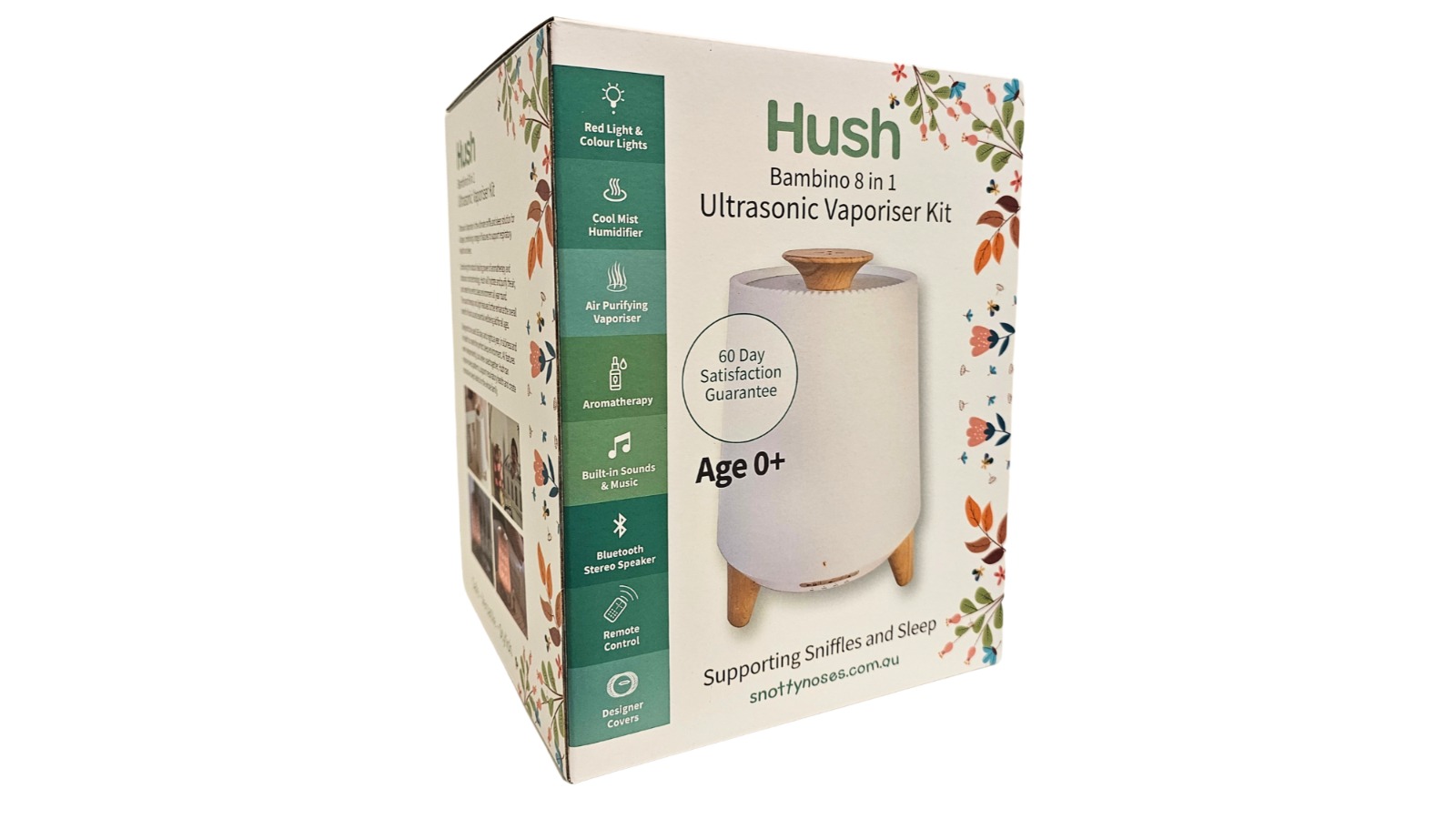Snotty Noses 8-in-1 Hush Bambino Cool Mist Vaporiser