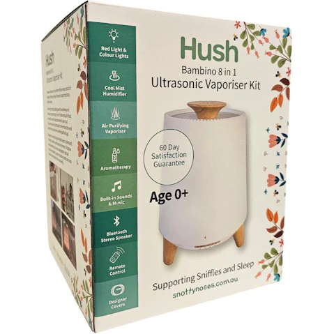 Snotty Noses 8-in-1 Hush Bambino Cool Mist Vaporiser